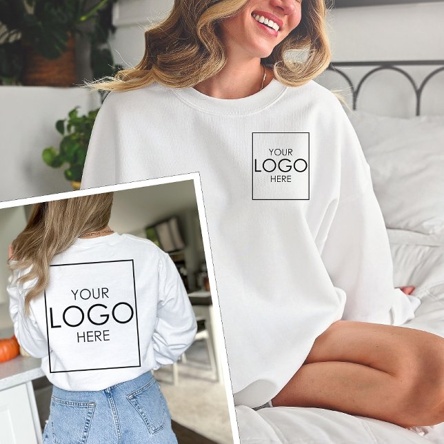 Custom Design Business Customise Your Company Logo Sweatshirt (Creator Uploaded)