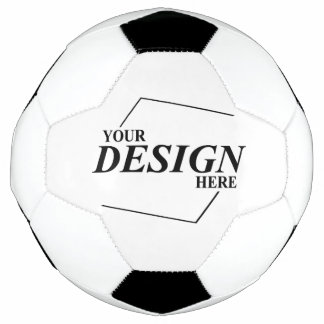 Custom Design Create Your Own Template Soccer Ball