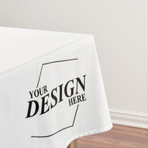 Custom Design Create Your Own Template Tablecloth