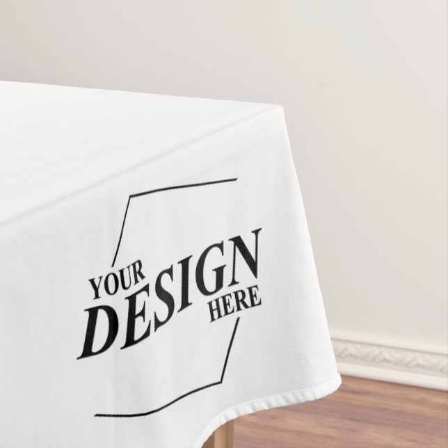 Custom Design Create Your Own Template Tablecloth (In Situ)