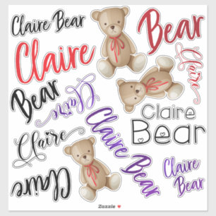 Custom Design for a Sweet Girl Named Claire