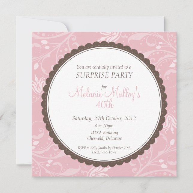 CUSTOM DESIGN  :: for Kelly Invitation (Front)