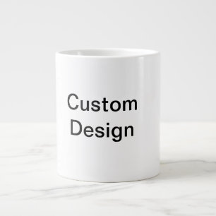 Custom Design Large Coffee Mug