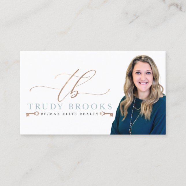 Custom Design | Not Zazzle Editable Template Business Card (Front)