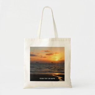 Custom Design With Your Own Photo And Your Text Tote Bag