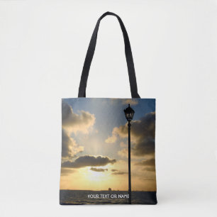 Custom Design With Your Own Photo And Your Text Tote Bag