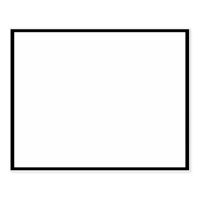 Custom Design Your Logo or Personalise 4" x 5" Rubber Stamp (Imprint)