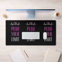 Custom Desk Mat Push Your Limits