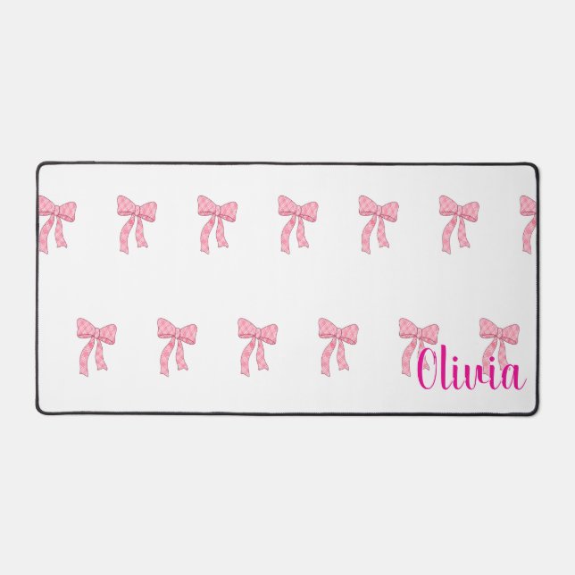 Custom Desk Pad Coquette Personalised Desk Grandmi (Front)