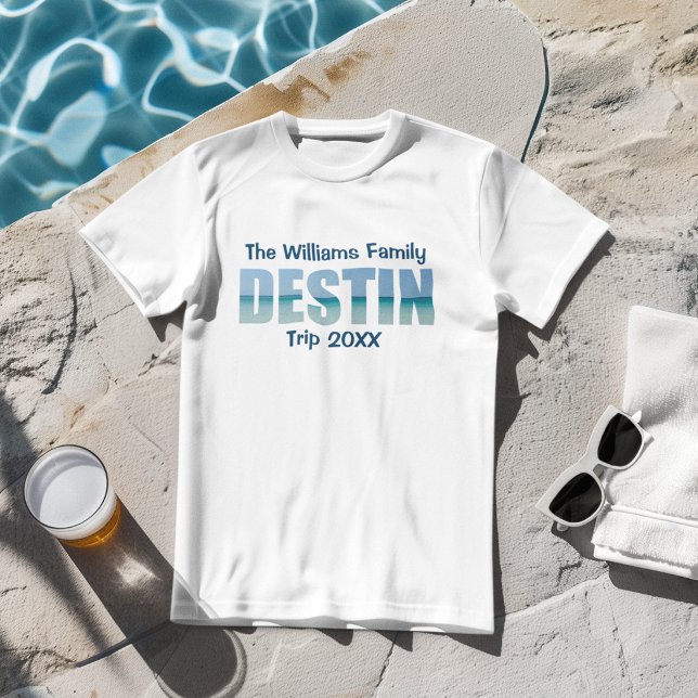 Custom Destin Beach Vacation T-Shirt (Creator Uploaded)