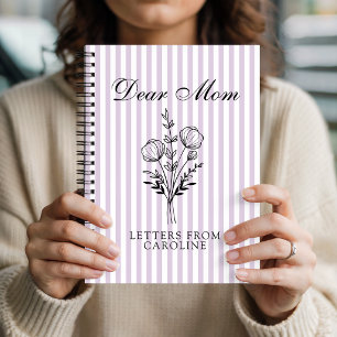 Custom diary for mum: love and gratitude letters notebook