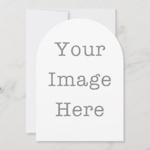 Custom Die-Cut Invitations – Unique Shapes Card