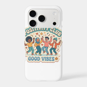 Custom Die-Cut 'Positivity Club - Good Vibes'