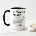 Custom Difference Maker, Mentor Appreciation Gift