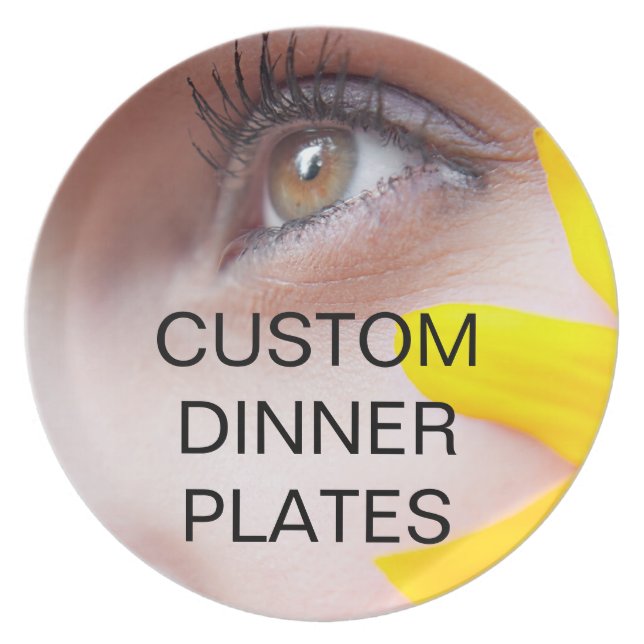 Custom Dinner Plates (Front)