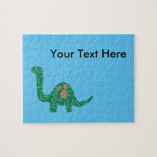 Custom Dinosaur Message Puzzle