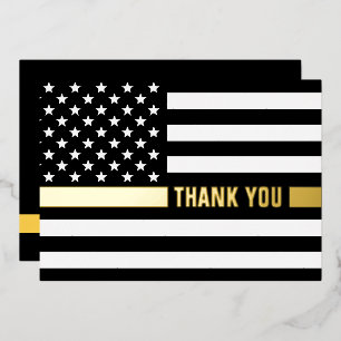 Custom Dispatchers Thin Gold Line Appreciation 