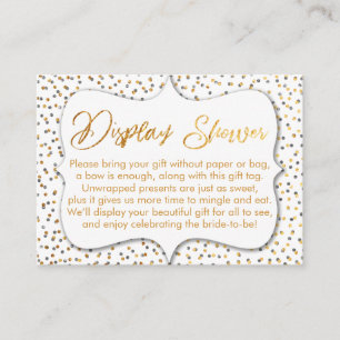 Custom Display Shower Insert