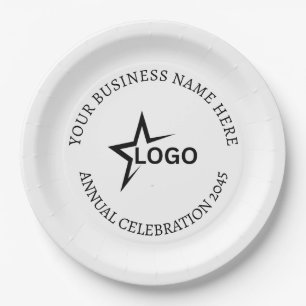Custom  Disposable Business Party  Paper Plate