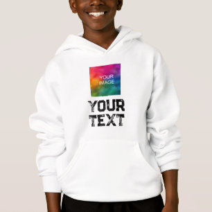 Custom Distressed Text Image Template Kids Boys