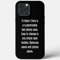 Custom DIY text modern trendy black and white chic