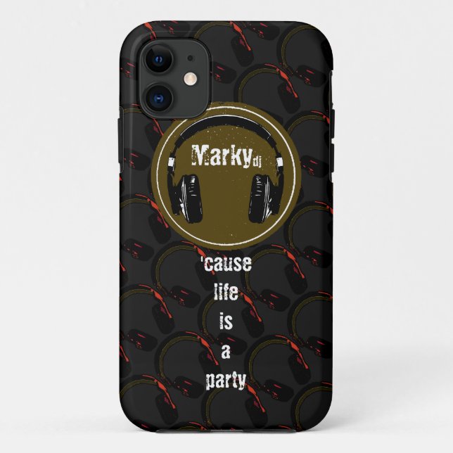 custom dj Case-Mate iPhone case (Back)