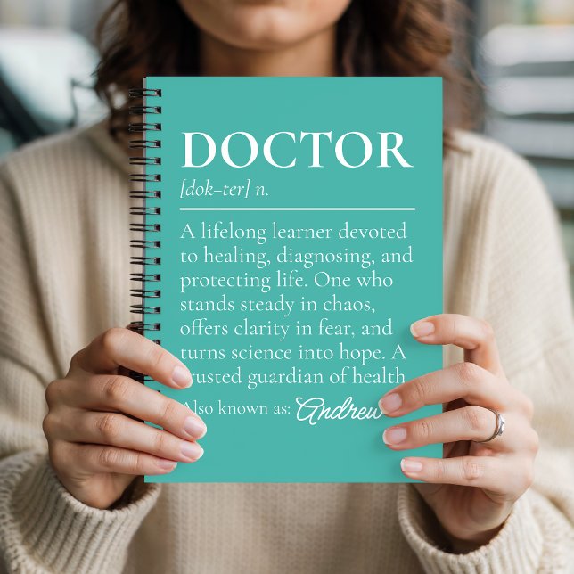 Custom Doctor Journal Graduation Gift for Doctors (Creator Uploaded)