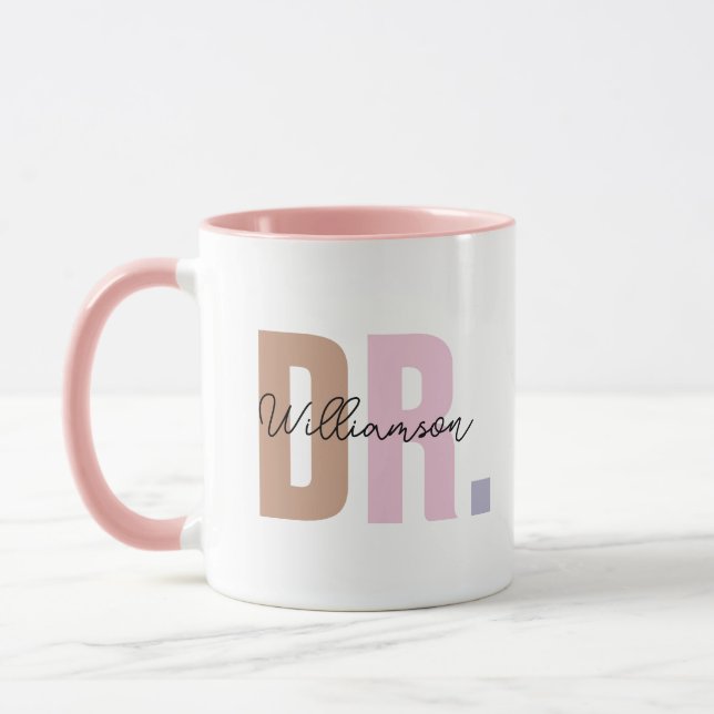 Custom Doctor Mug, Future Doctor Mug, Graduation  Mug (Left)