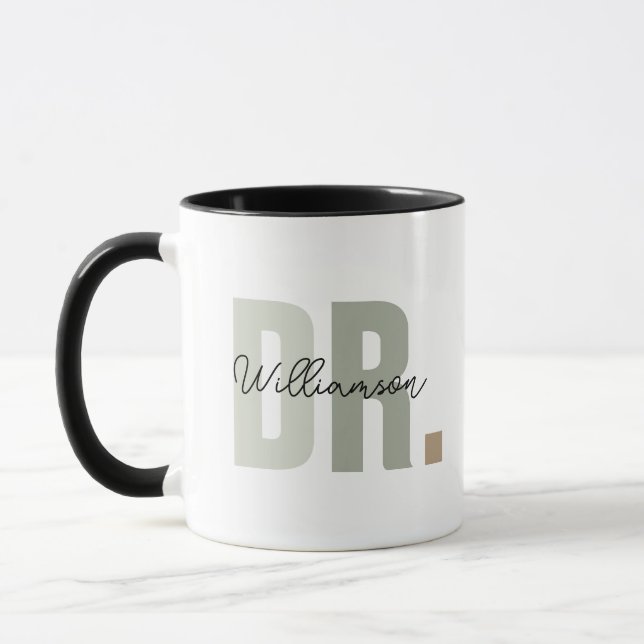 Custom Doctor Mug, Future Doctor Mug, Graduation  Mug (Left)