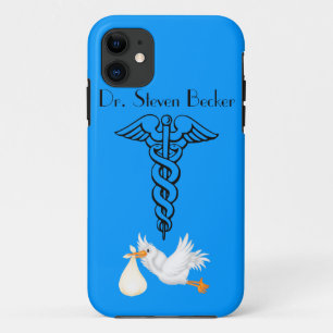 CUSTOM DOCTORS NAMEI phone 5 Case CADUCEUS
