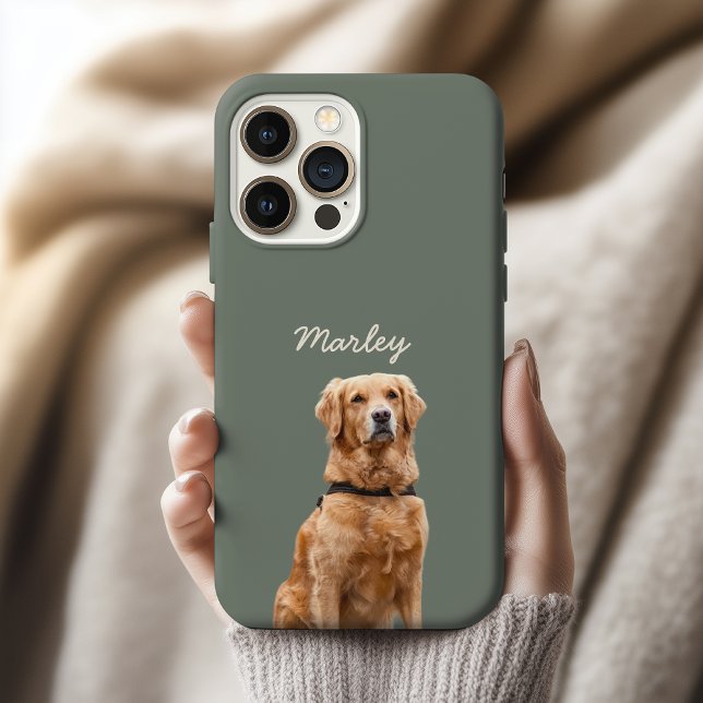 Custom Dog and Cat Phone Case Gift for Pet Owners (Custom Dog Photo Phone Case Gift for Her or Him, Personalized Pet Photo Case Gift for Kids & Adults)
