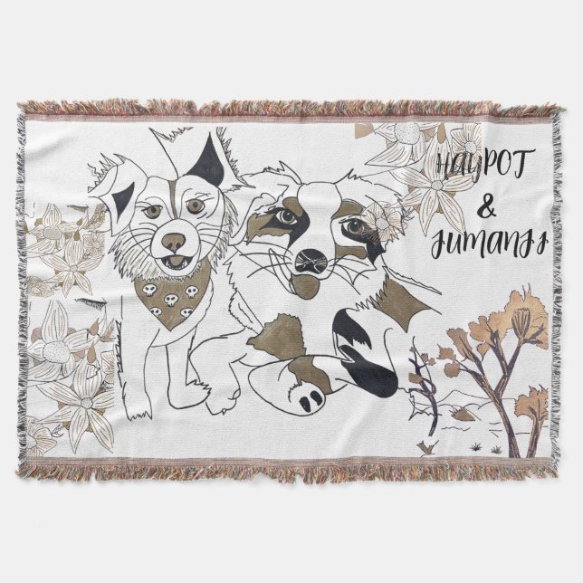 custom dog blanket (Front)