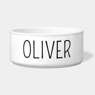 Custom Dog Bowl, Personalised Pet Bowl