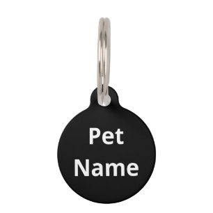 CUSTOM Dog Cat Pet Tag