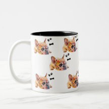 Custom Dog Face Mug, Personalised Pet Mug, Dog Mum