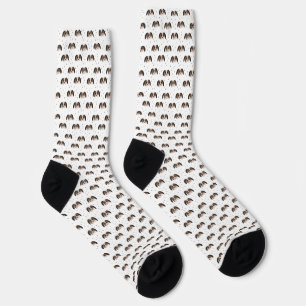 Custom Dog Face Photo Socks with Personalised