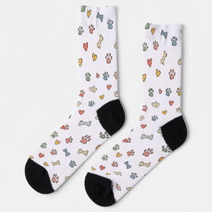Custom Dog Face Socks Personalised Photo