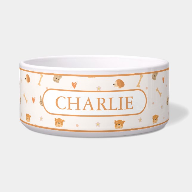 Custom Dog Faces Pattern (Front)