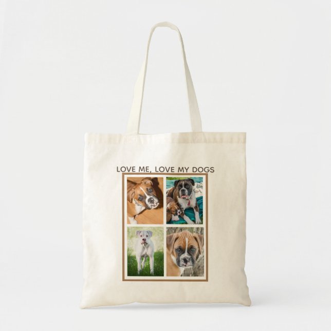 Custom Dog Gift  - Shopping Bag (Front)