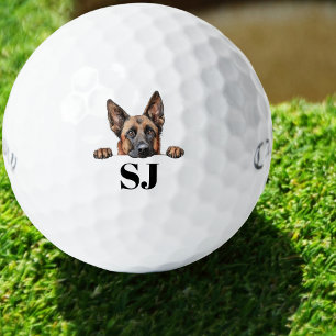 Custom Dog Monogrammed Golf Balls