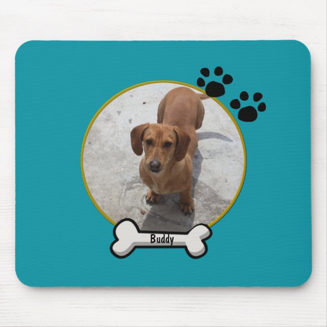Custom Dog Mousepad (Front)