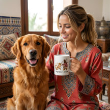 Custom Dog Mum of Cute Australian Shepherd