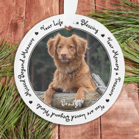 Custom Dog Pet Memorial Photo