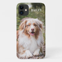 Custom Dog Photo and Name Personalised Pet