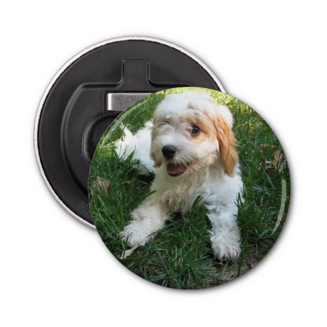 Custom Dog Photo Bottle Opener (Front)