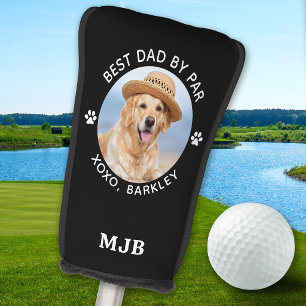 Custom Dog Photo Cute Personalised Monogram Putter Golf Head Cover