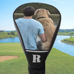 Custom Dog Photo Monogrammed Personalised Driver Golf Head Cover