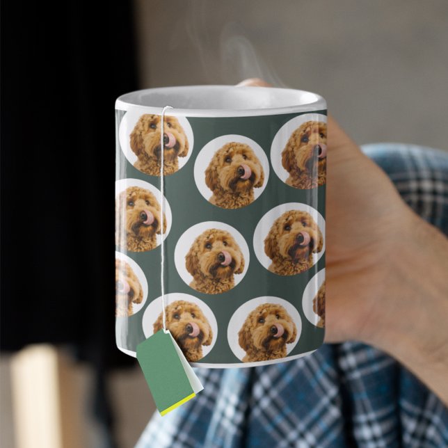 Custom Dog Photo | Personalized Pet Face Coffee Mug (Creator Uploaded)