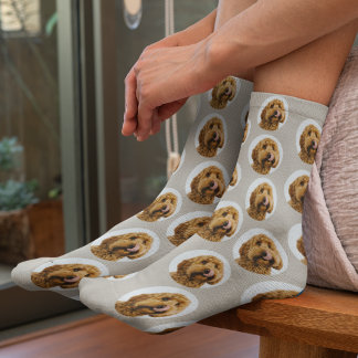 Custom Dog Photo | Personalized Pet Face Socks