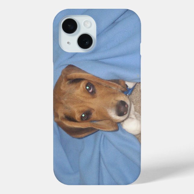 Custom dog photo phone case (Back)